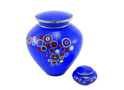 Blue Opulence Urn