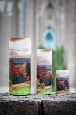 Autumn Scattering Urn - Medium