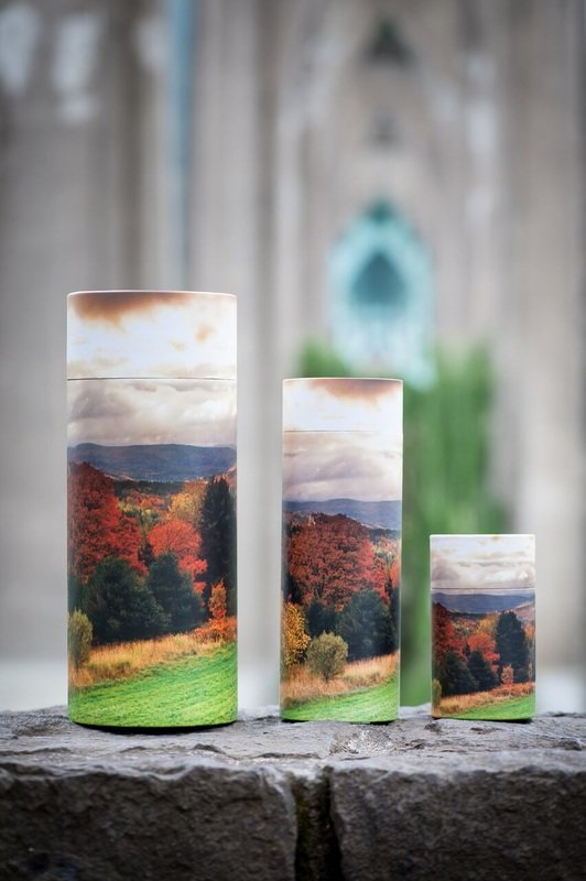 Autumn Scattering Urn - Medium