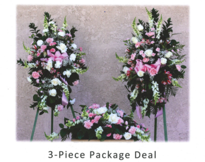 3 Piece Flower Package