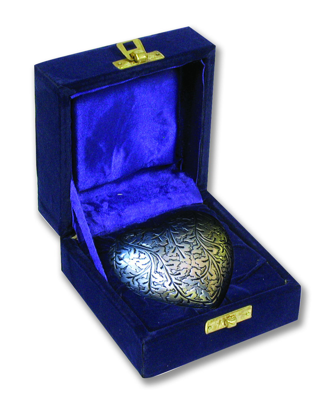 Silver Oak Heart Keepsake Urn