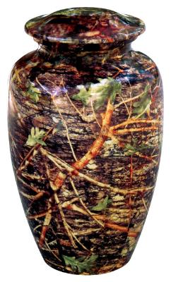 Camouflage Urn