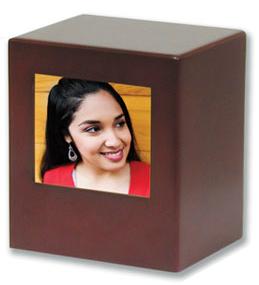 Small Cherry Photo Urn