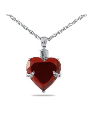 Deep Love Silver Keepsake