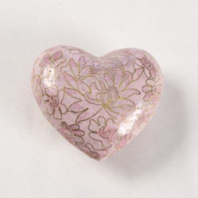 Rose Heart Keepsake Urn