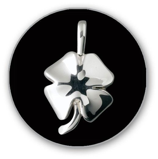 Sterling Silver 4 Leaf Clover Pendant