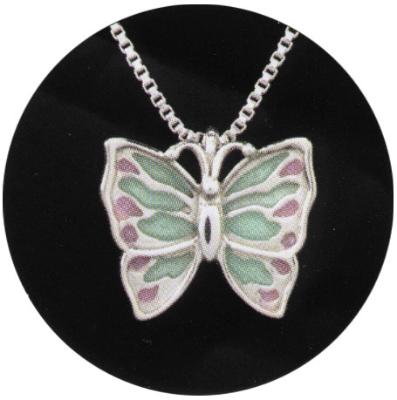 Sterling Silver Butterfly Pendant