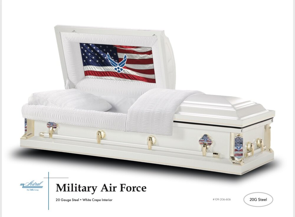 Air Force Military Casket